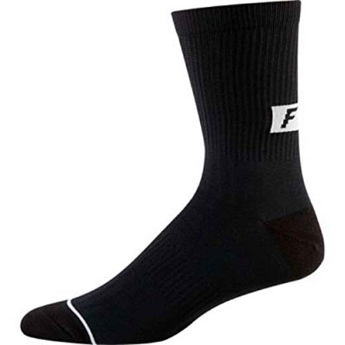 Fox Racing 8' Trail Sock, Black, Small-Medium