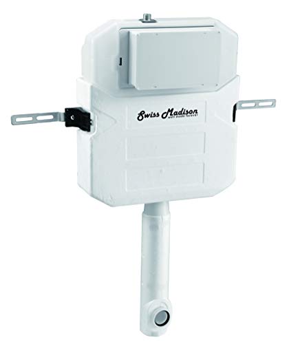 Swiss Madison Well Made Forever SM-WC326 Toilet Tank Carrier, For 2 x 6 Commercial Studs, White