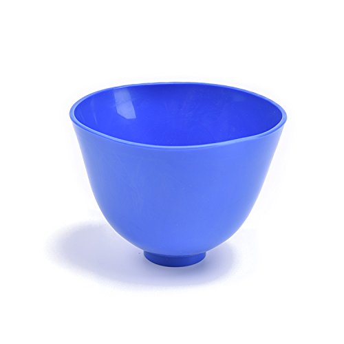 690ML Dental Mixing Bowl, Flexible Rubber Mix Tray, Impression Materials Plaster Carrier