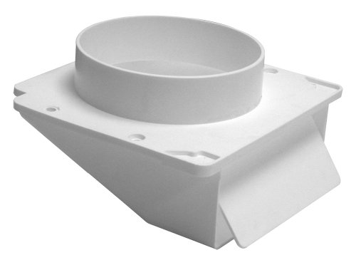 Lambro Industries 143WP Lambro'dustries'dustries Plastic Under Eave Vent, 4In, White