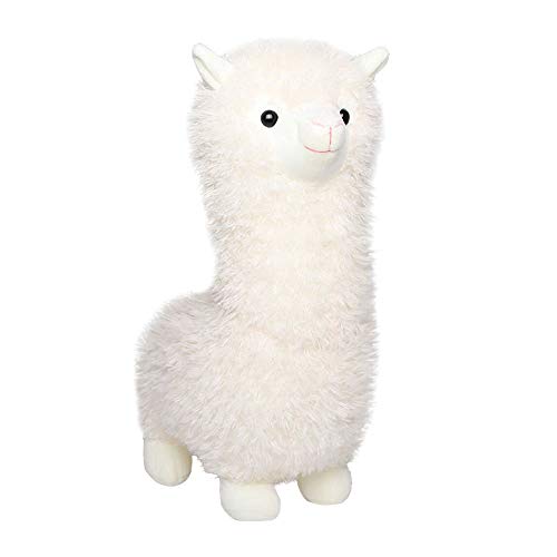 Spring Country Alpaca Plush Toy, Llama Stuffed Animal Large 18' Doll Plushie Hug Pillow Soft Fluffy Cushion Super Kawaii Gift for Birthday Girls and Lovers Washable