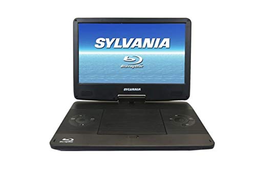 SYLVANIA Portable Blu-Ray, DVD, CD, USB, SD Multi Media Player High Resolution HD (13.3-Inch)