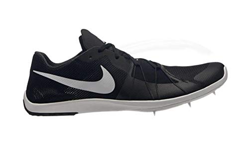 Nike Men's Zoom Forever 5 XC Spike Black/Summit White/Oil Grey Size 10.5 M US