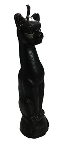 Vrinda Designer Ritual Candle Cat Black 5'