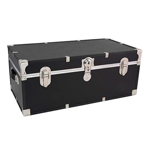 Seward Trunk Essential Storage Trunk, Black