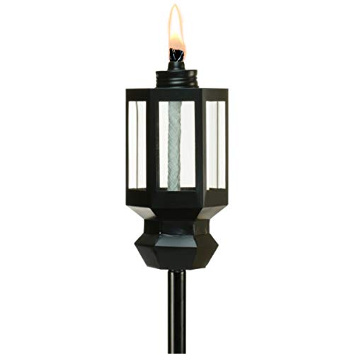 TIKI 1117021 Beacon Torch, 65', Metal/Black