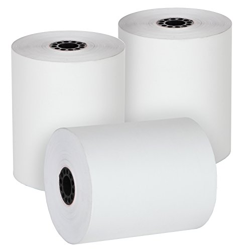 FHS Retail Thermal Cash Register POS Paper Rolls 3 1/8' x 230' MADE IN USA - BPA Free (32 Pack)