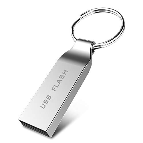 USB Flash Drive 512 GB Waterproof Pen Drive with a Keychain Data Storage for Computer PC