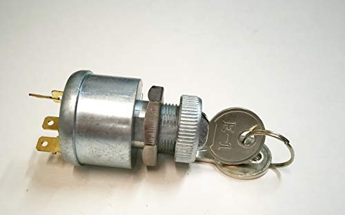 A.A EZGO Ignition Key Switch (81+) Gas/Electric Golf Cart (with Lights) 4-Prong - 33639G01