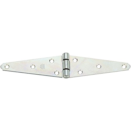 National Hardware N128-017 282 Heavy Strap Hinges in Zinc, 5'