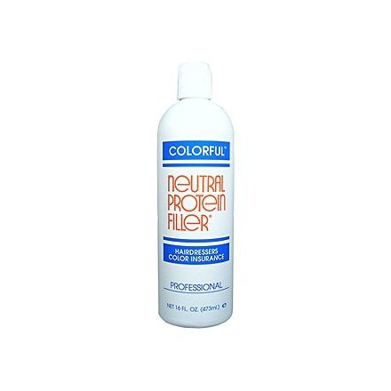 COLORFUL Neutral Protein Filler Hairdressers Color Insurance 16 oz/473 ml by Colorful Products