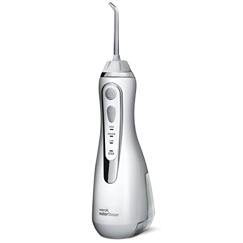 Waterpik Cordless Water Flosser Rechargeable Portable Oral irrigator for Travel & Home – Cordless Advanced, Wp-560 White