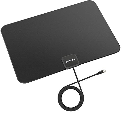 HD Digital TV Antenna Long 35-50 Miles Range – Support 4K 1080p & All Older TV's Indoor Powerful HDTV Signal Booster - 10ft Coax Cable/USB Power Adapter