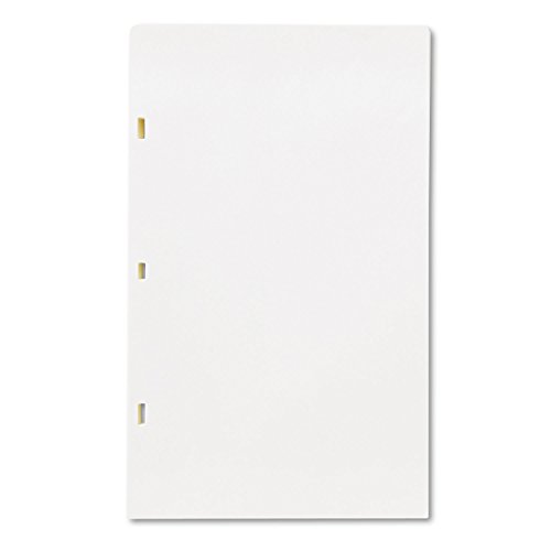 Wilson Jones 90130 Looseleaf Minute Book Ledger Sheets, Ivory Linen, 14 x 8-1/2, 100 Sheet/Box