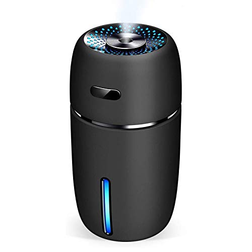 Lion Palace - Best Car Mini USB Car Aromatherapy Diffusers Car Humidifie (2 in 1), Car Office Room Bedroom, etc.(Black)