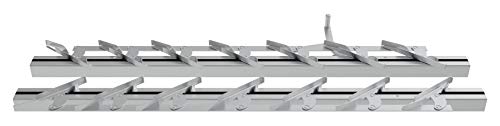 24' Jalousie Strip Hardware - 7 Blades