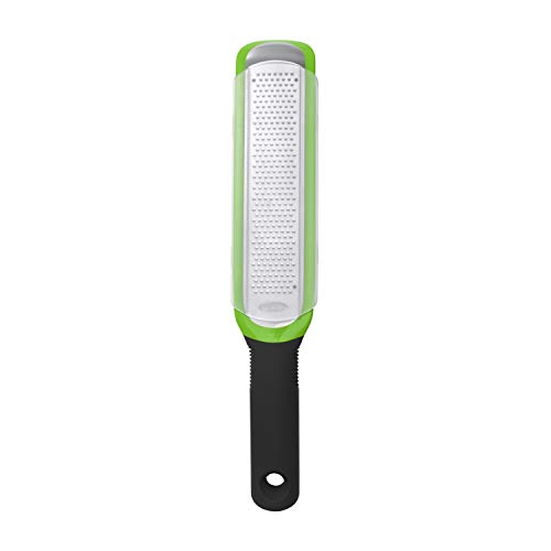 OXO Good Grips Etched Zester and Grater, One Size, Green