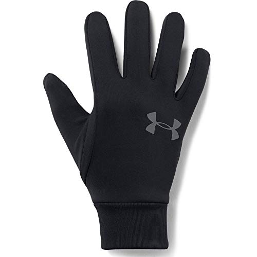 Under Armour Men's Armour Liner 2.0 Gloves , Black (001)/Graphite , Large