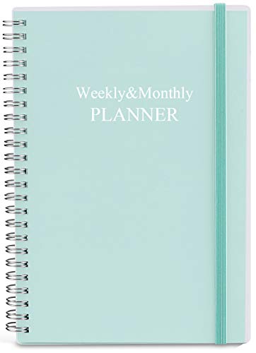 Nokingo Undated Planner for 2020-21 or Any Year - Weekly & Monthly Organizer Notebook & Journal to Track Goals, 5.5' x 8.5', Perfect to Organize Your Daily Life