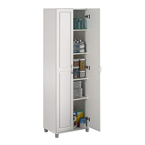 SystemBuild Kendall 24' Utility Storage Cabinet, White