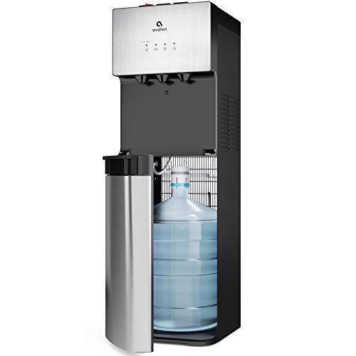 Avalon Limited Edition Self Cleaning Water Cooler Dispenser, 3 Temperature Settings - Hot, Cold & Cool Water, Durable Stainless Steel Construction, Bottom Loading - UL/Energy Star Approved