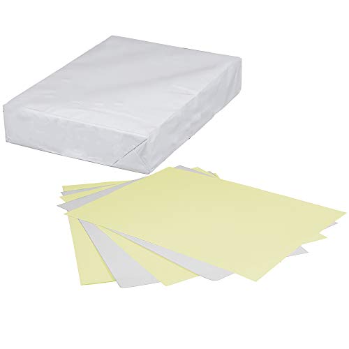 Limited Papers(TM) Paper, Carbonless Sheets, Superior, Pre Collated, Multi Part, Bond Finish. (2 Part Reverse, 8.5 x 11 Inch, Canary/White (5887), 1 Ream)
