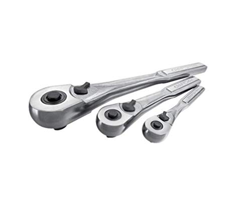 Craftsman 3 Piece Quick Release Teardrop Ratchet Set in 1/4' 3/8' and 1/2' Drive - 44807, 44808, 44809