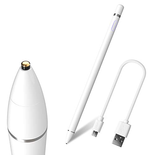 Stylus Pen for Touch Screens, Active Pencil Smart Digital Pens Fine Point Stylist Compatible with iPhone iPad Pro Air Mini and Other Tablets