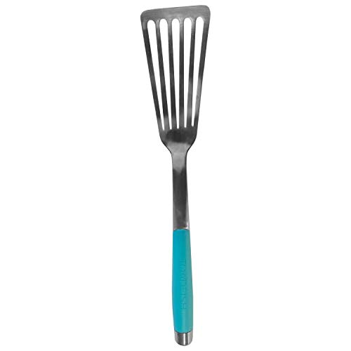 Ultimate Fish Spatula by Toadfish - Stainless Steel Metal Spatula Slotted Turner Perfect for Cooking Seafood on the Grill or in the Kitchen