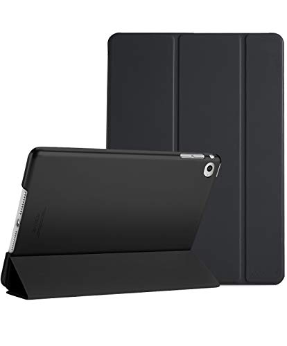 ProCase iPad Mini 4 Case - Ultra Slim Lightweight Stand Case with Translucent Frosted Back Smart Cover for 2015 Apple iPad Mini 4 (4th Generation iPad Mini, mini4) –Black