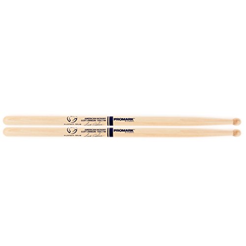 Promark American Hickory TXDC17W Scott Johnson Marching Drumsticks