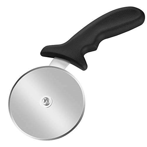 Yinghezu 4-Inch Super heavy 173g Stainless Steel Pizza Cutter Wheel, Sharp Cutters, Pizza Wheel, Pizza Slicer - For Pizza Lovers Support dishwasher for easy cleaning