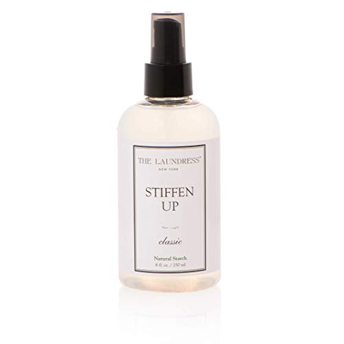 The Laundress - Stiffen Up, Laundry Starch Spray, Classic Scented, Wrinkle Guard, Natural Starch, Stain and Wrinkle Resistant Spray Starch, 8 fl oz