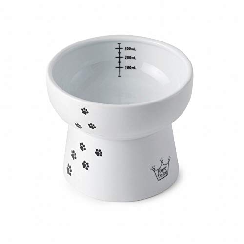 Necoichi Raised Stress Free Cat Water Bowl (Cat, Extra Tall)