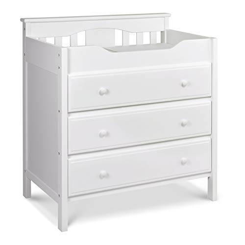 Jayden 3 Drawer Changer Dresser in White