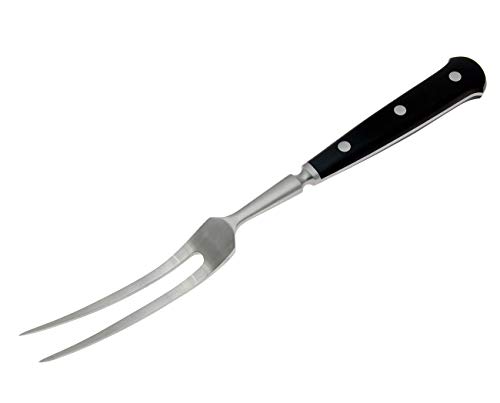 Carving Fork Stainless-Steel Curved Meat Fork 12'