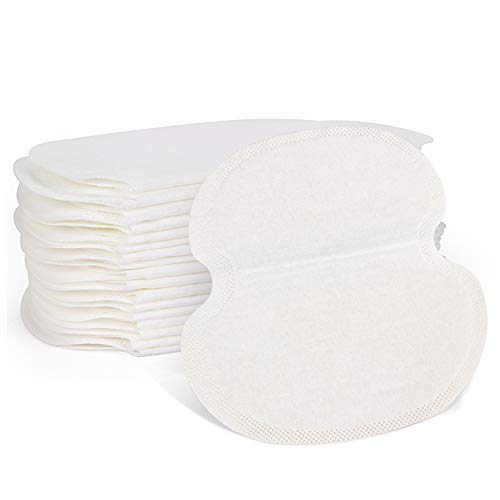 Large Underarm Sweat Pads for Women and Men Fight Hyperhidrosis [100 Pack], CANAGROW Armpit Sweat Pads Comfortable Unflavored, Non Visible, Extra Adhesive, Disposable, Sweat Free Armpit Protection