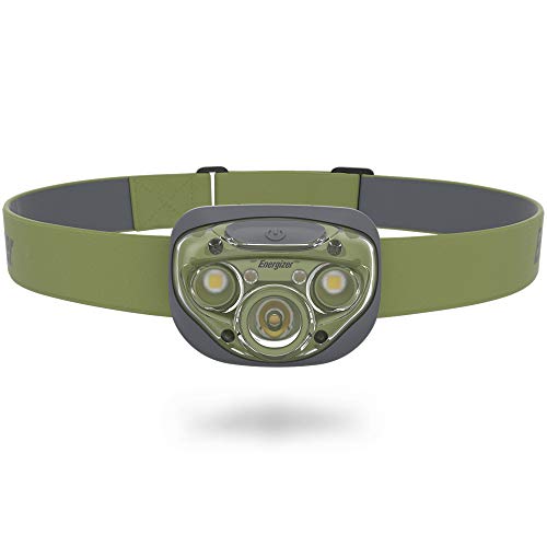 Energizer Forest Green LED Headlamp with Smart Dimming Technology