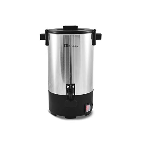 Maxi-Matic Removable Filter For Easy Cleanup, Two Way Dispenser with Cool-Touch Handles 30 Cup Electric Coffee Maker Urn, CCM-035
