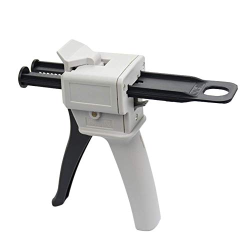 Dispenser Gun, 50ml Dispensing Gun Kit Impression Mixing Dispensing Dispenser AB Gun 1:1/1:2