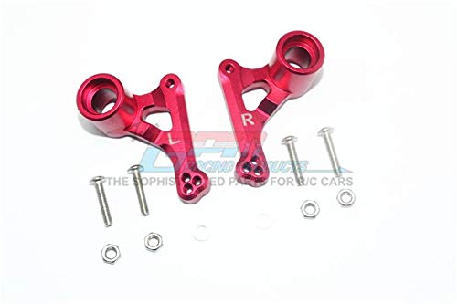 GPM Traxxas E-Revo 2.0 VXL Brushless (86086-4) Upgrade Parts Aluminum Rear Rocker Arm Set - 1Pr Set Red