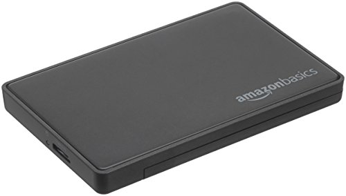 AmazonBasics 2.5-inches SATA HDD or SSD Hard Drive Enclosure - USB 3.0