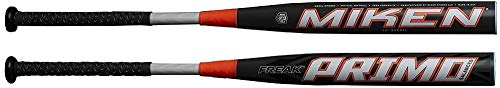 Miken 2020 Freak PRIMO Balanced ASA Slowpitch Softball Bat, 14 inch Barrel Length, 27 oz