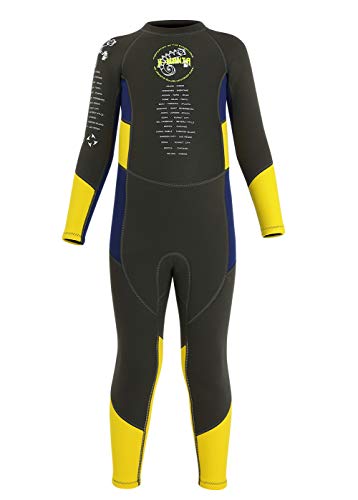 Happy Cherry Girls Neoprene Full Suit Long Sleeve Kids Stand-Up Paddleboarding Wetsuit 6-7T