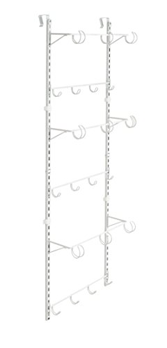 ClosetMaid 97537 Adjustable Wall & Door Hanging Organizer,White
