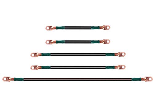 10L0L Golf Cart Battery Cable Set Fits for EZGO TXT 94-Up Medalist/TXT (4 Guage), 36 Volt EZGO Golf Cart Battery Cables