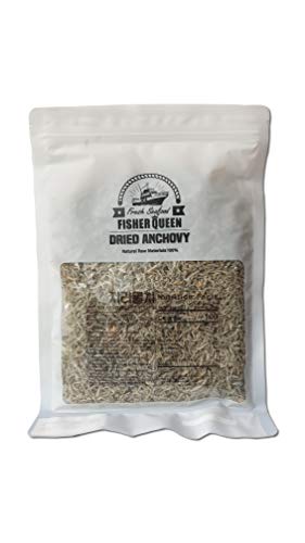 FISHER QUEEN high quality Dried Anchovies for Stir-fry_8oz. (227g)_Small Size
