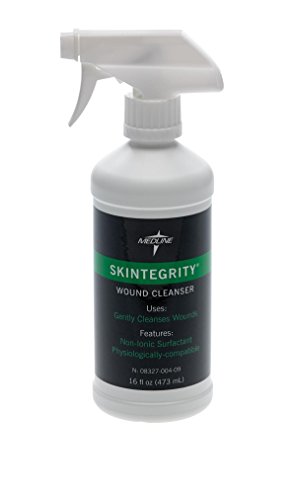 Medline Skintegrity Wound Cleanser, 16 ounce spray bottle