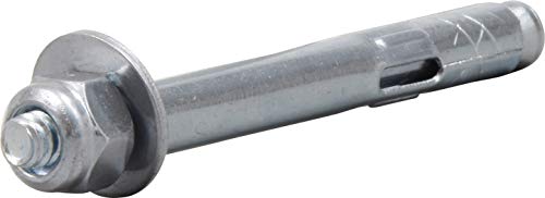 The Hillman Group 370824 Hex Head Sleeve Anchor, 1/4 X 2-1/4-Inch, 40-Pack