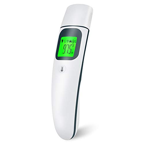 Thermometer for Adults No-Touch Forehead Thermometer Infrared Adult Thermometer for Fever Digital Thermometer for Adults Baby Thermometer Indoor Outdoor